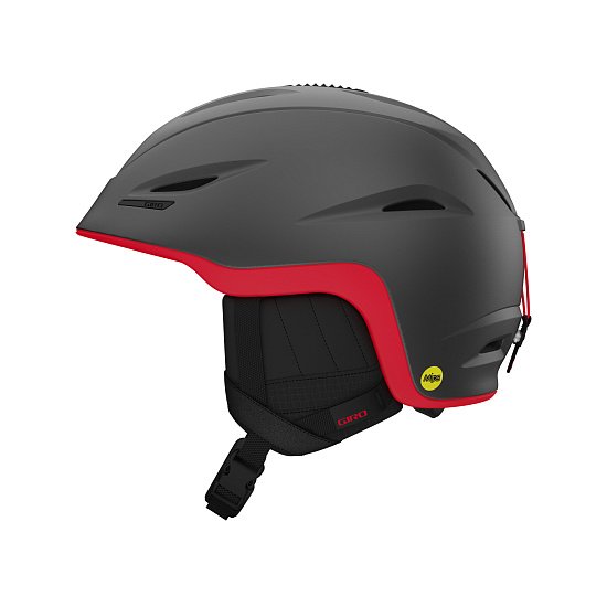 Горнолыжный шлем Giro Union Mips Matte Graphite/Red - Фото 5 большая