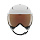 Горнолыжный шлем женский Giro Aria Mips Spherical Matte White - Фото 3 малая