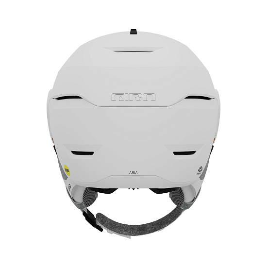 Горнолыжный шлем женский Giro Aria Mips Spherical Matte White - Фото 2 большая