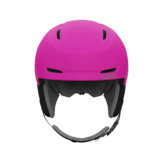 Горнолыжный шлем детский Giro Spur Matte Bright Pink - Фото 3 большая