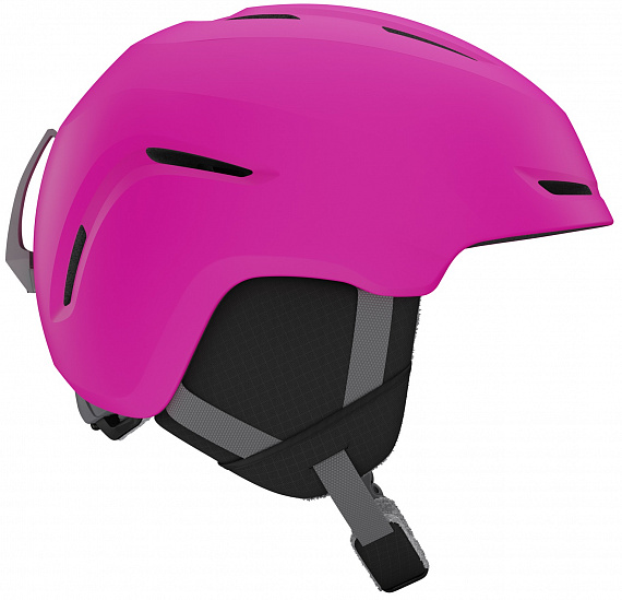 Горнолыжный шлем детский Giro Spur Matte Bright Pink - Фото 1 большая