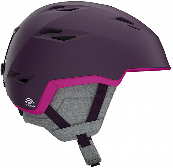 Горнолыжный шлем женский Giro Envi Mips Spherical Matte Urchin/Pink Street - Фото 1 большая
