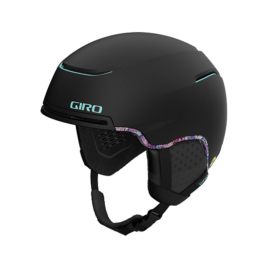 Горнолыжный шлем женский Giro Terra Mips Matte Black Data Mosh - Фото 4 большая
