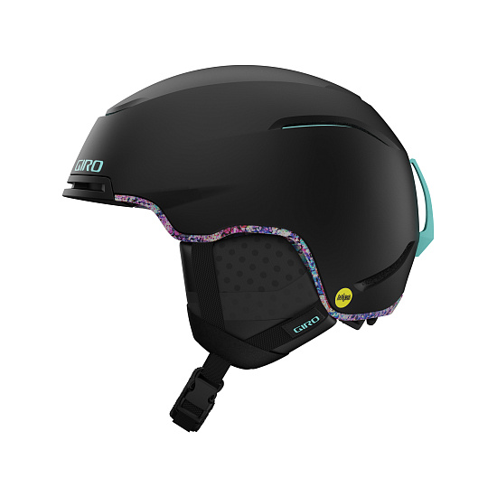 Горнолыжный шлем женский Giro Terra Mips Matte Black Data Mosh - Фото 5 большая