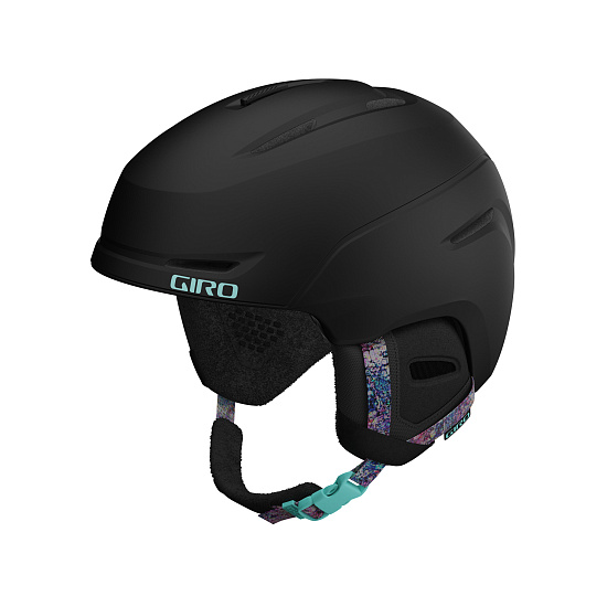 Горнолыжный шлем женский Giro Avera Matte Black Data Mosh - Фото 4 большая