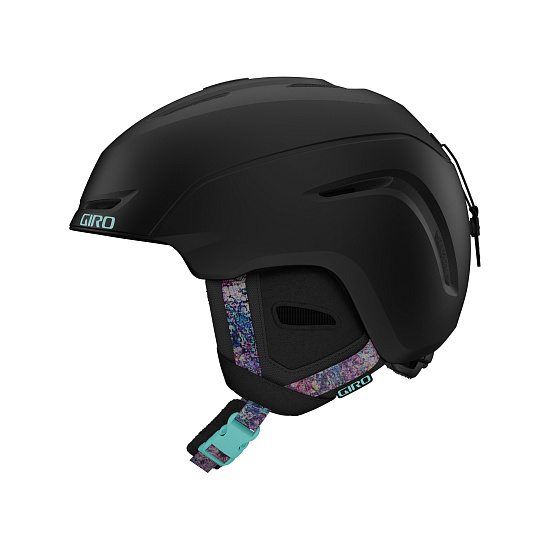 Горнолыжный шлем женский Giro Avera Matte Black Data Mosh - Фото 5 большая