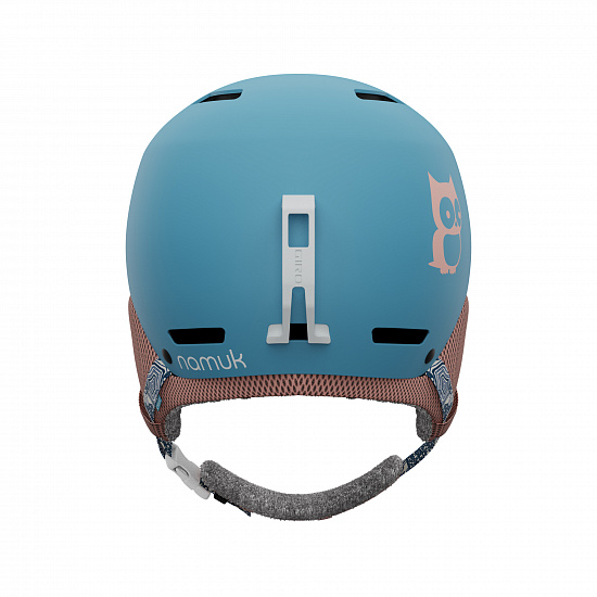 Горнолыжный шлем детский Giro Crue Matte Namuk Bluebalu - Фото 2 большая