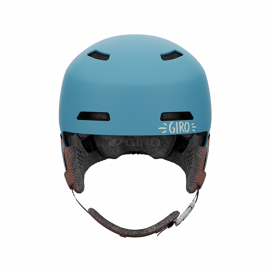 Горнолыжный шлем детский Giro Crue Matte Namuk Bluebalu - Фото 3 большая