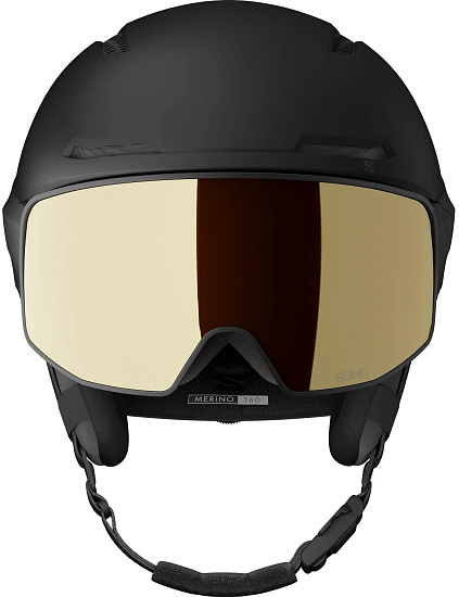 Горнолыжный шлем Salomon Driver Prime Sig Pl Mips Black - Фото 2 большая