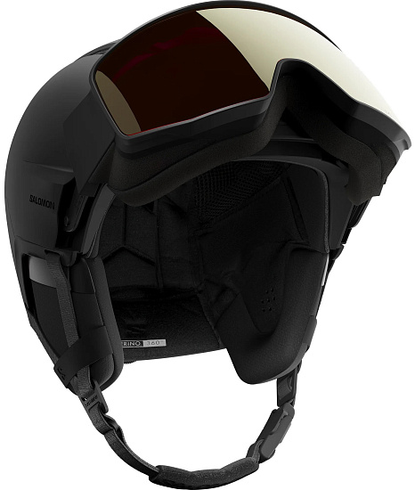 Горнолыжный шлем Salomon Driver Prime Sig Pl Mips Black - Фото 4 большая