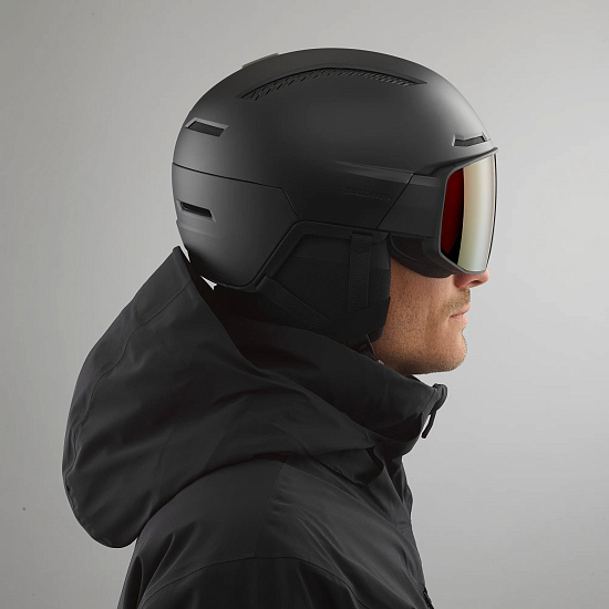 Горнолыжный шлем Salomon Driver Prime Sig Pl Mips Black - Фото 5 большая