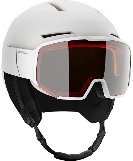Горнолыжный шлем Salomon Osmo White - Фото 3 большая