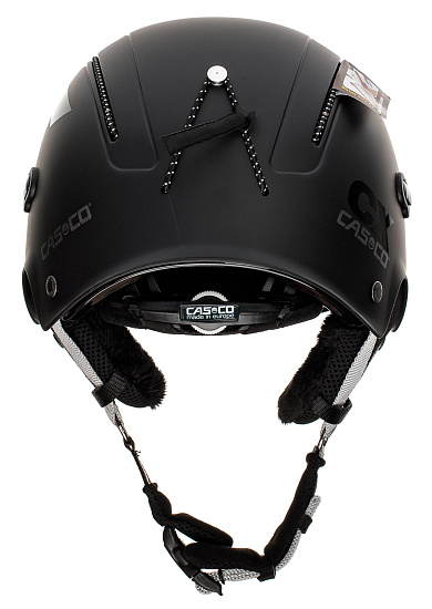 Горнолыжный шлем Casco CX-3-Icecube (MyStyle) Black/Black Matt - Фото 2 большая