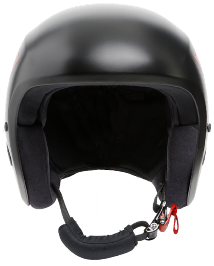 Горнолыжный шлем Dainese R001 Fiber Black - Фото 3 большая
