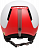 Горнолыжный шлем Dainese Elemento Mips White/Red - Фото 7 малая