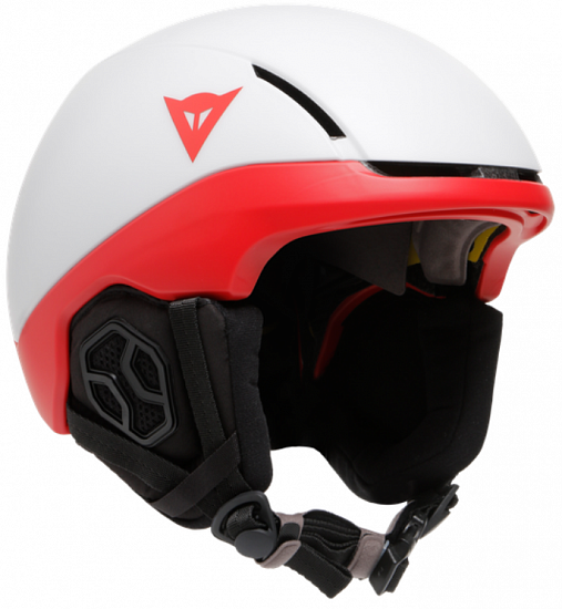 Горнолыжный шлем Dainese Elemento Mips White/Red - Фото 2 большая