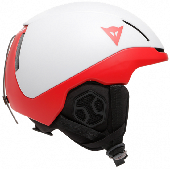 Горнолыжный шлем Dainese Elemento Mips White/Red - Фото 5 большая