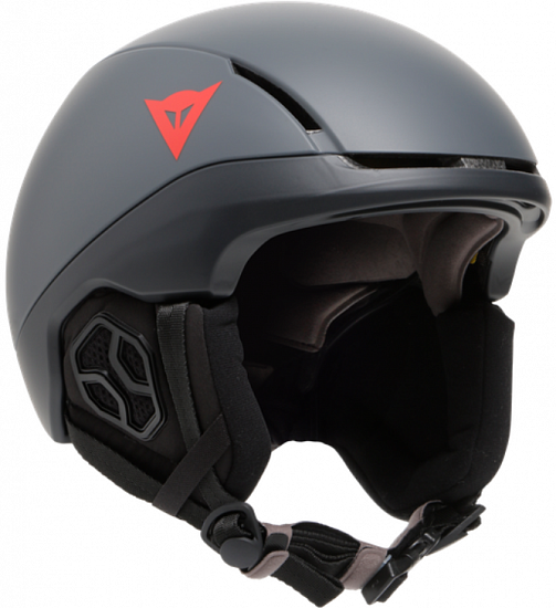 Горнолыжный шлем Dainese Elemento Mips Gray/Black - Фото 2 большая
