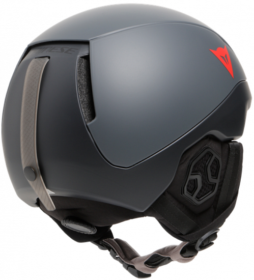 Горнолыжный шлем Dainese Elemento Mips Gray/Black - Фото 4 большая