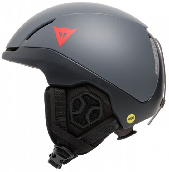 Горнолыжный шлем Dainese Elemento Mips Gray/Black - Фото 5 большая