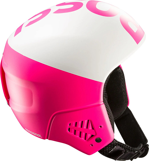 Горнолыжный шлем Rossignol Hero 9 FIS Impacts (With Chinguard) Pink/White - Фото 4 большая