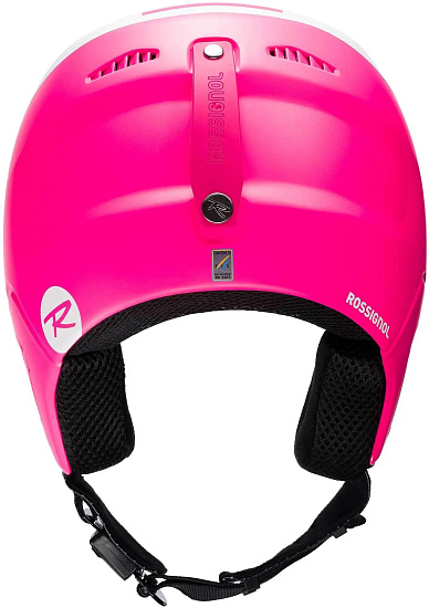 Горнолыжный шлем Rossignol Hero 9 FIS Impacts (With Chinguard) Pink/White - Фото 5 большая