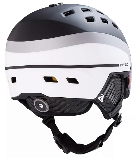 Горнолыжный шлем Head Porsche Radar 5K Photo Mips Black - Фото 2 большая