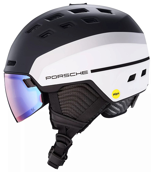 Горнолыжный шлем Head Porsche Radar 5K Photo Mips Black - Фото 3 большая