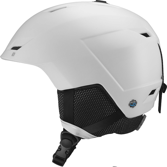 Горнолыжный шлем женский Salomon Icon LT White - Фото 2 большая