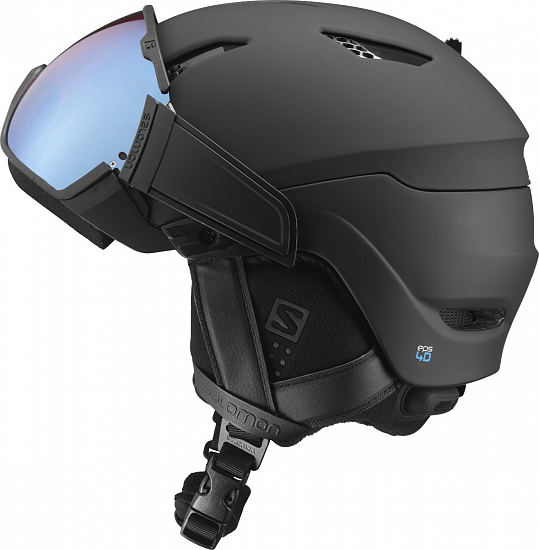 Горнолыжный шлем Salomon Driver Ca Sigma Bk/Univ Blue/U - Фото 2 большая