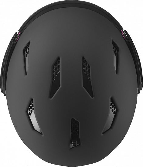 Горнолыжный шлем Salomon Driver Ca Sigma Bk/Univ Blue/U - Фото 4 большая
