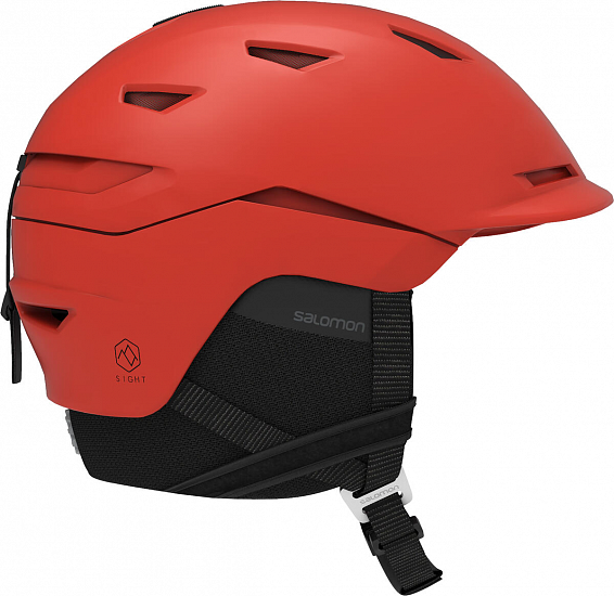 Горнолыжный шлем Salomon Sight Red Orange - Фото 1 большая