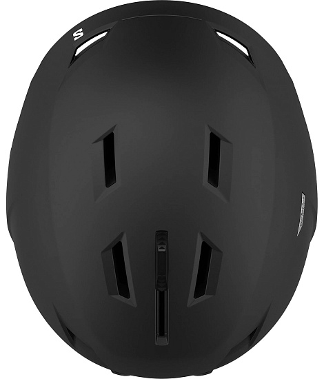 Горнолыжный шлем Salomon Pioneer LT Black Silver - Фото 4 большая