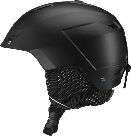 Горнолыжный шлем женский Salomon Icon LT Black - Фото 2 большая