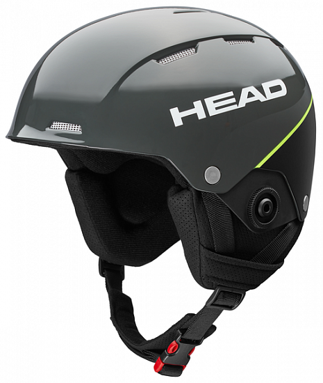 Горнолыжный шлем Head Team Si + Chinguard Anthracite/Black - Фото 1 большая