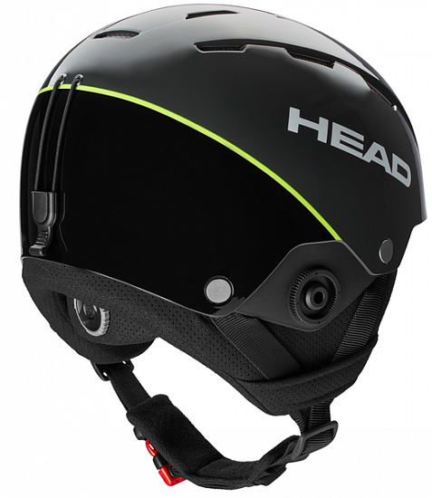 Горнолыжный шлем Head Team Si + Chinguard Anthracite/Black - Фото 2 большая