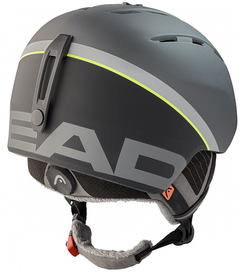 Горнолыжный шлем Head Varius Anthracite - Фото 2 большая