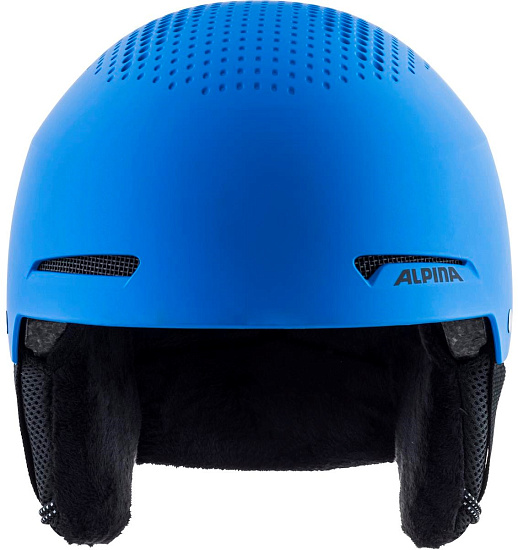 Горнолыжный шлем детский Alpina Zupo Blue Matt - Фото 2 большая