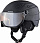 Горнолыжный шлем Alpina Grap Visor HM Black Matt - Фото 1 малая