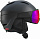 Горнолыжный шлем Salomon Driver Black/Red Accent/Solar - Фото 1 малая