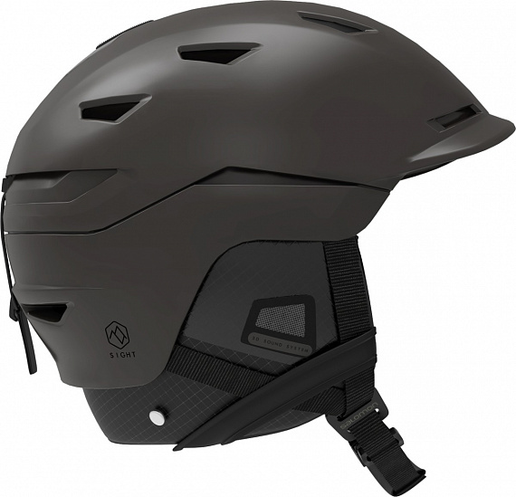 Горнолыжный шлем Salomon Sight Mips All Black - Фото 1 большая