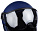 Горнолыжный шлем Kask Shadow Visor Navy - Фото 4 малая