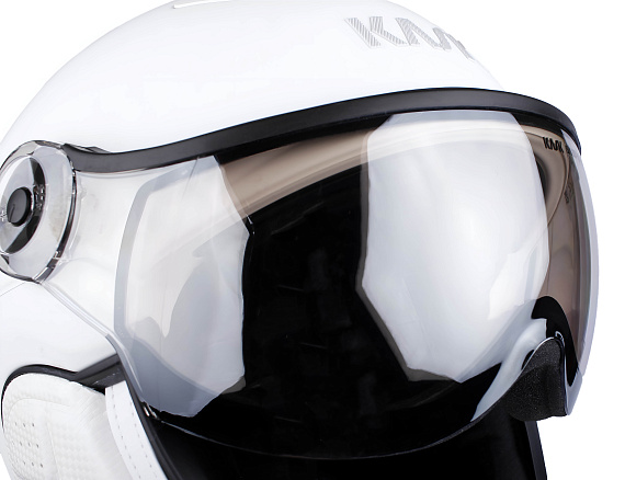 Горнолыжный шлем Kask Shadow Visor White - Фото 4 большая