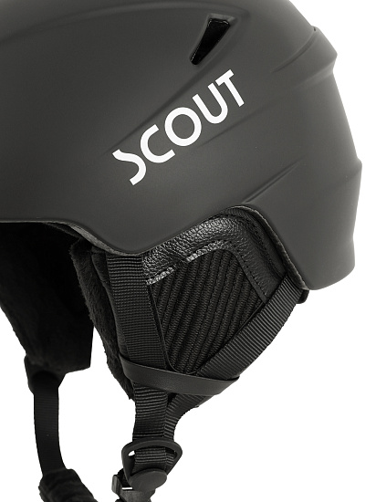 Горнолыжный шлем Scout Ratio Mat Black - Фото 10 большая