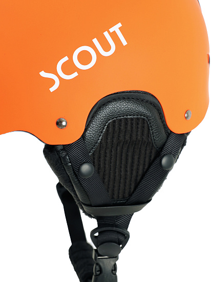 Горнолыжный шлем Scout Bigbite Mat Orange - Фото 8 большая