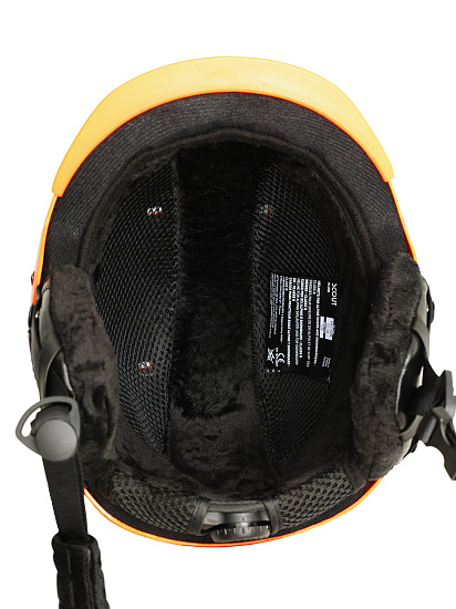 Горнолыжный шлем Scout Bigbite Mat Orange - Фото 9 большая