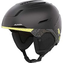 Горнолыжный шлем Alpina Versatile Pro Mips Litoff Black/Yellow