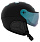 Горнолыжный шлем Kask Chrome Visor Black/Sky - Фото 1 малая