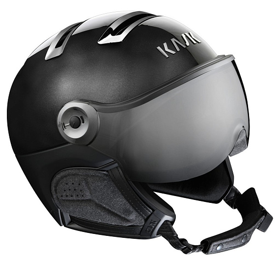 Горнолыжный шлем Kask Chrome Visor Black/Silver - Фото 2 большая