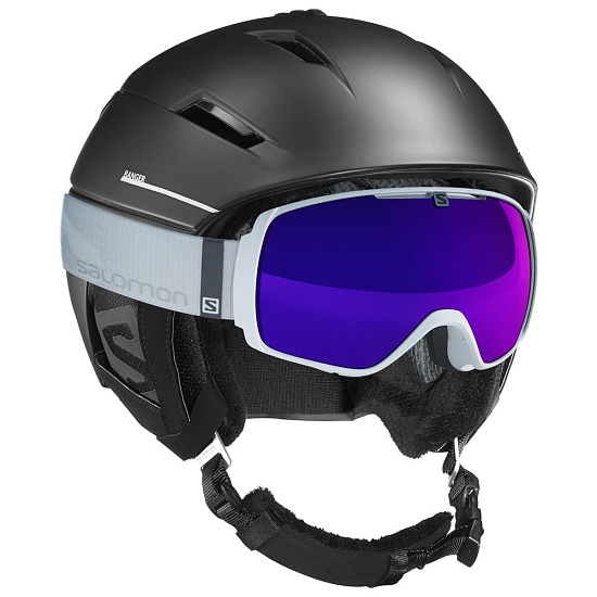 Горнолыжный шлем Salomon Ranger C.Air Black - Фото 2 большая